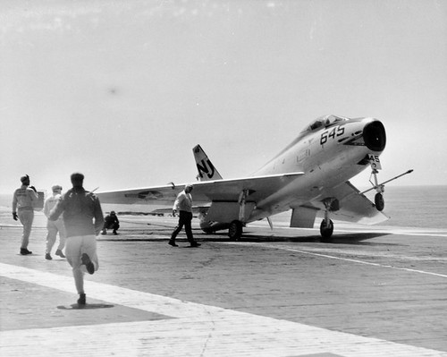 North American North American Fury FJ-4B US Navy Photo