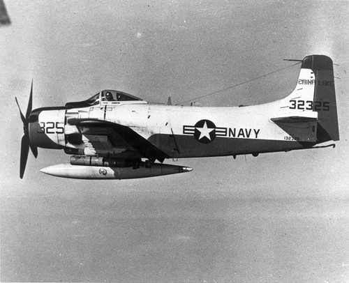 PictionID:45242636 - Catalog:16_006495 - Title:Douglas AD-4B Skyraider 12/1/1958 US Navy photo -