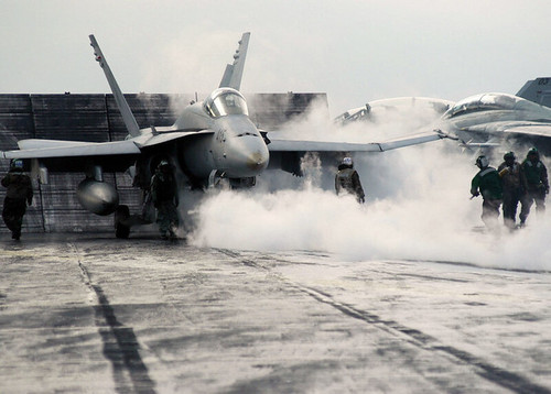 Image from us military f/a-18 hornet