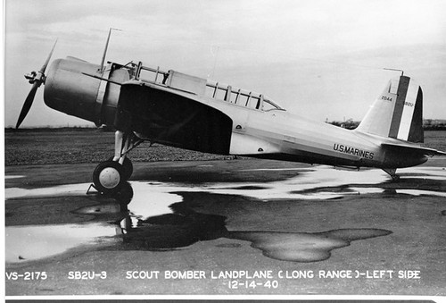 Vought SB2U-3 Vindicator US Navy Photo