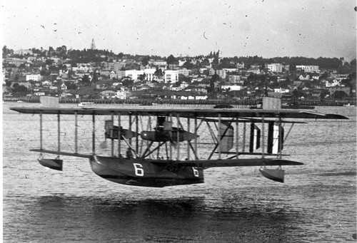 PictionID:45242079 - Catalog:16_006451 - Title:Naval Aircraft Factory NC-6 San Diego Bay SDAM photo -