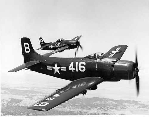 PictionID:45242563 - Catalog:16_006489 - Title:Douglas AD-1 Skyraider William Larkins photo -