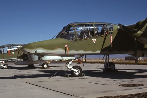 PictionID:43929219 - Catalog:17.S_001235 - Title:North American YOV-10D 155396 China Lake at NAF China Lake 13Oct75 [PBL via RJF] -