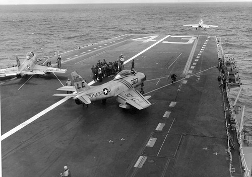 North American Fury FJ-2 US Navy photo