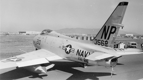 PictionID:43265864 - Catalog:16_003833 - Title:North American Fury FJ-4 William Larkins photo - Filename:16_003833.TIF