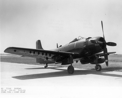 PictionID:45242612 - Catalog:16_006493 - Title:Douglas AD-3N Skyraider 6/24/1949 Douglas photo -