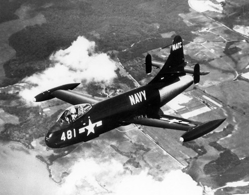 PictionID:45242726 - Catalog:16_006530 - Title:Vought F6U-1 Pirate US Navy photo - Filename:16_006530.TIF - -