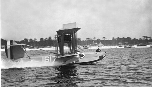 Curtiss HS-1L 1918 US Navy photo