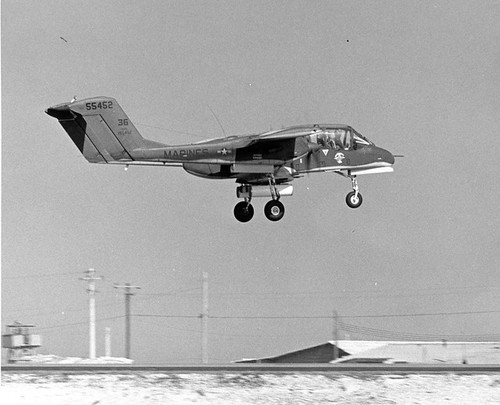 OV-10A Bronco Danang 15 Jan 1968 Photo by Robert Lawson, US Navy Photo