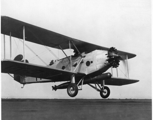 Martin T4M-1 on Saratoga, 1929 Navy Department National Archives