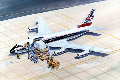 Robert Kemp collection image Convair 880 Art