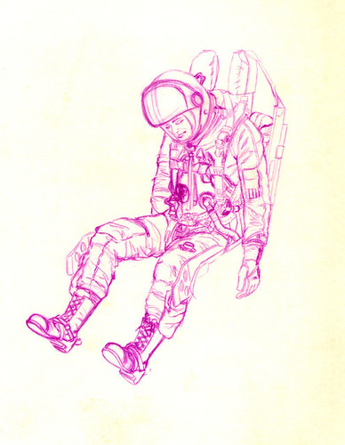 Robert kemp collection image Space Suit Art