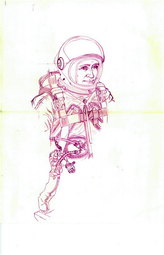 Robert kemp collection image Space Suit Art