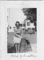 Miss Johnston, Tamalpais Park School, circa 1940