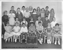 Strawberry Point School third grade class photo, 1960-61