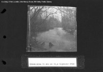 "The Storm" : Creek at its highest, 1925 (Original Format)