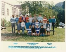 Old Mill Elementary School grade 4-5 class photo, 1987-1988