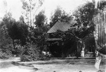 Entrance to the Blithedale Hotel, early 1900s