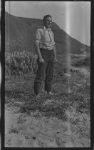 Man at Willow Camp, 1919