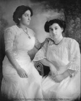 Mathilda and Freida Mannheimer, date unknown