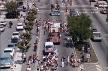 Floats in Memorial Day Parade, 1980