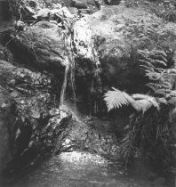 Unidentified waterfall, date unknown