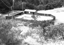 Swimming pool and building 309, U.S. Airforce Station on Mt.Tamalpais,1984