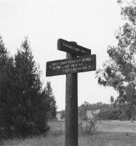 Trail signs, date unknown