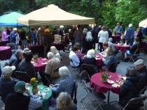 Friends of the Library party dessert time, 2018