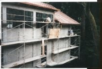 Construction of library addition, 1997