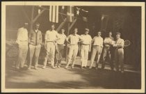 Tennis players, circa 1914