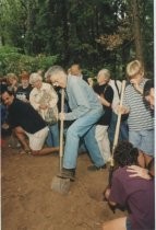 Mill Valley Public Library ground breaking for the new addition, 1997