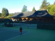 Mill Valley Tennis Club exterior, 2016