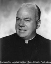 Rev. Scanlon of Our Lady of Mt. Carmel Catholic Church, 1960s