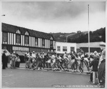 Dipsea Race starting line, circa 1950