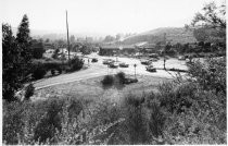 Intersection of East Blithedale Ave with Lomita Drive, 1980