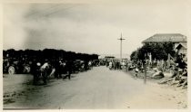 Home stretch of the Dipsea, circa 1920