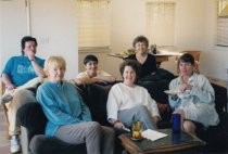 Mill Valley Public Library celebration at Anne Montgomery's house, 1994