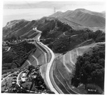 Waldo Grade above Sausalito, date unknown