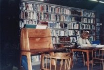 Interior of library, 1981