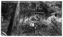 "The Storm" : Ralston White and Others Pitching In, 1925 (Photograph Only)