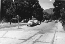 Photograph of downtown midtown Mill Valley,1952