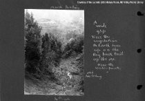 "The Storm" : A Wide Gap - Trees, Vegetation and Earth Torn Up, 1925 (Original Format)