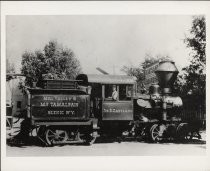 Mill Valley and Mt. Tamalpais Scenic Railway engine, 1896~