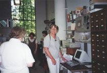 Library Staff, Joanne Mullen, circa 2001