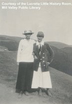 Two Women on their way to Muir Woods, 1915