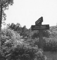 Trail signs, date unknown