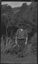 Ray Coyne at Franks Canyon, 1919