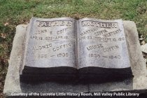 Coffin family cemetery plot, date unknown