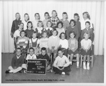 Strawberry Point School, second grade class photo, 1964